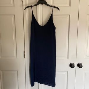 Navy MIDI Dress